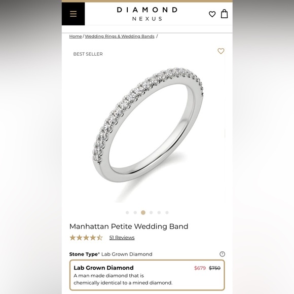 2.4 CT Center Diamond 14k White Gold Engagement Ring and Wedding Band Set - Picture 11 of 14